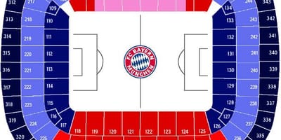 નકશો allianz arena